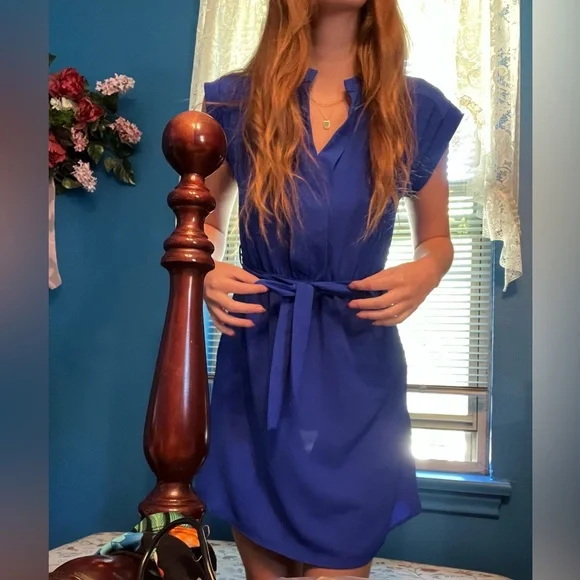 Royal blue monteau dress nwt Royal blue monteau dress nwt